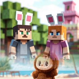 我的世界巴黎人线上注册手机版下载-巴黎人线上注册我的世界(Labubu Craft Game Crafting 3D)下载 v70.0.0 安卓版